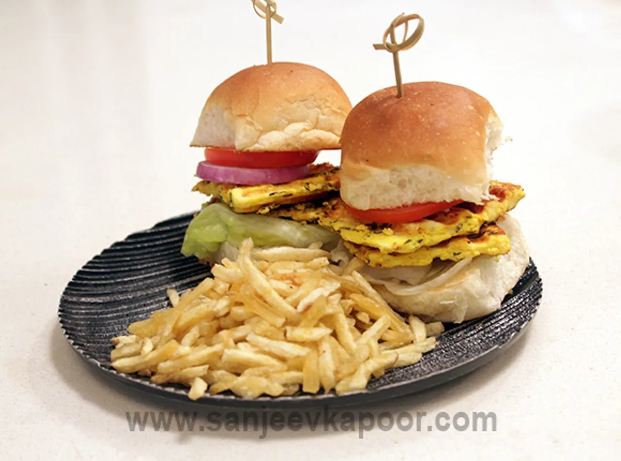 Thyme Paneer Sliders