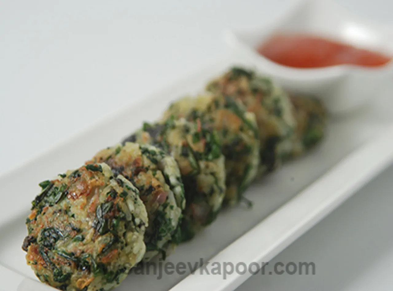 Spinach Rice And Olive Balls