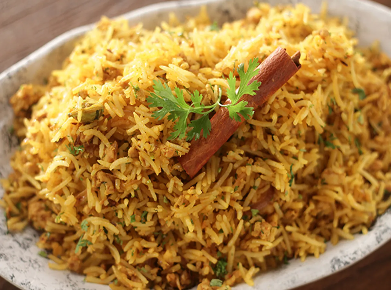 Chicken Keema Pulao - SK Khazana