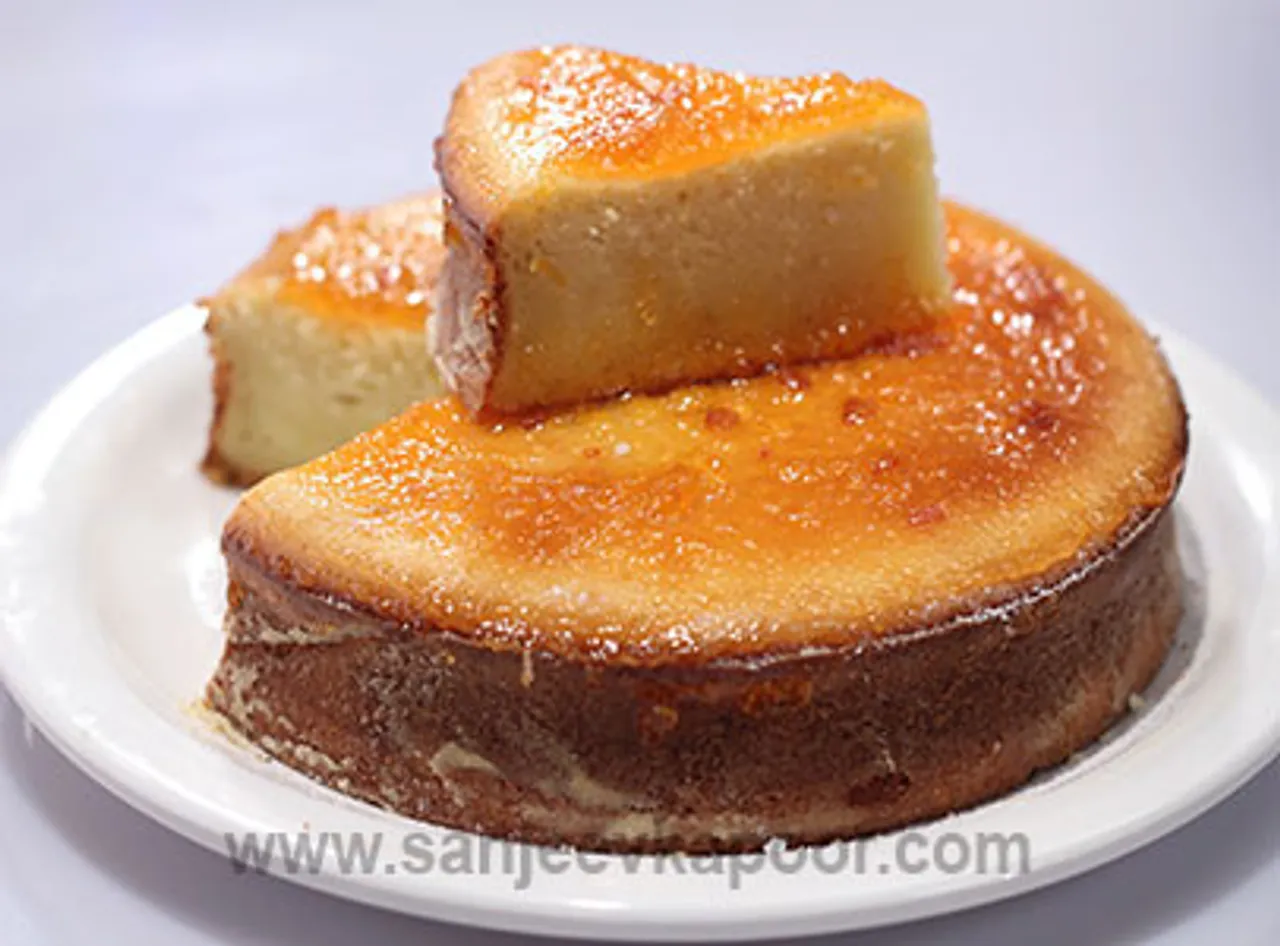 Paneer Orange Cake