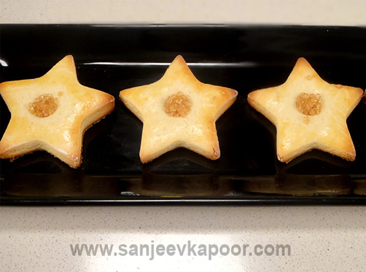 Lemon Star Cookies