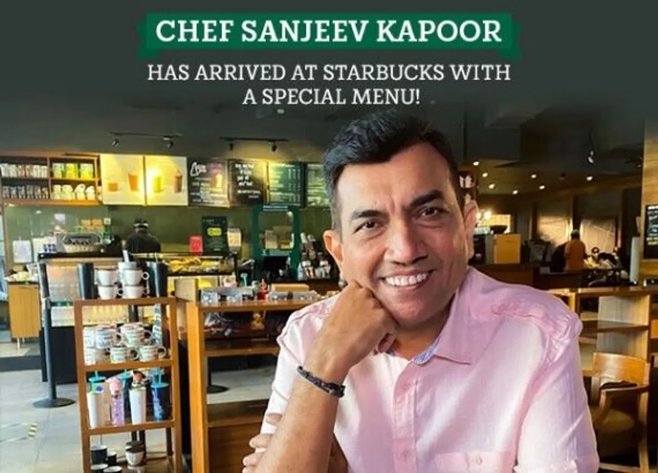 Starbucks special menu by Chef Sanjeev Kapoor