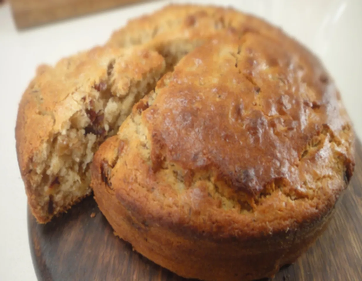 Eggless Date and Walnut Cake