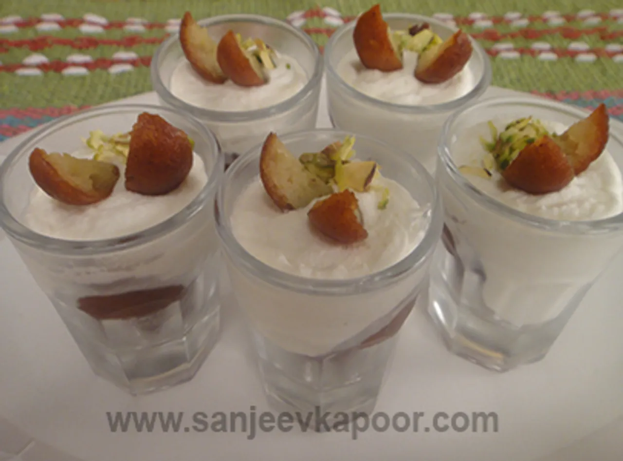 Gulab Jamun Mousse