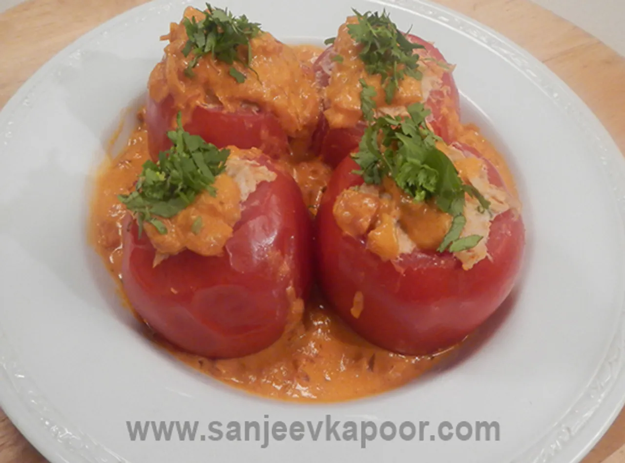 Chicken Stuffed Tomatoes