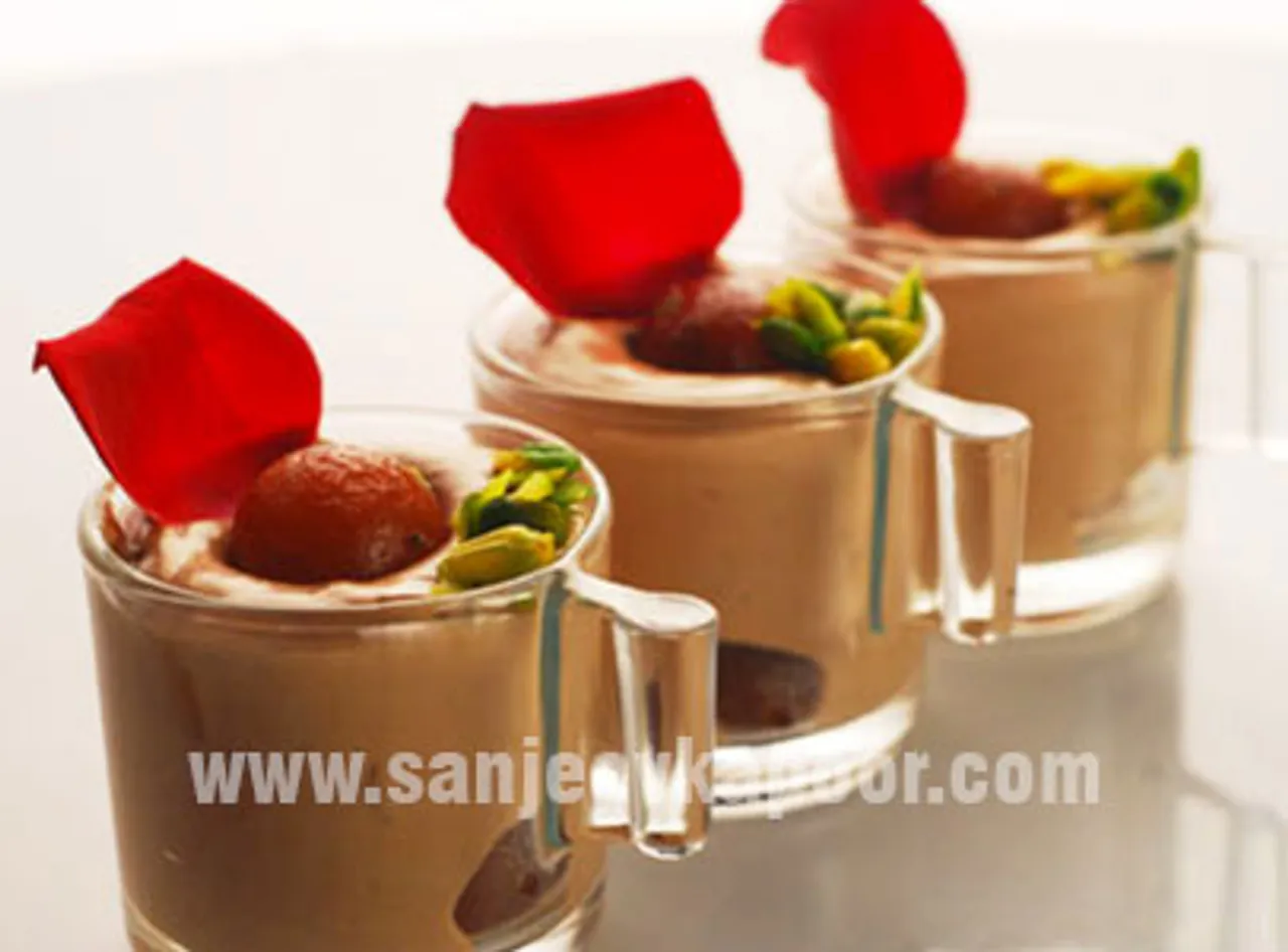 Gulab Jamun Mousse