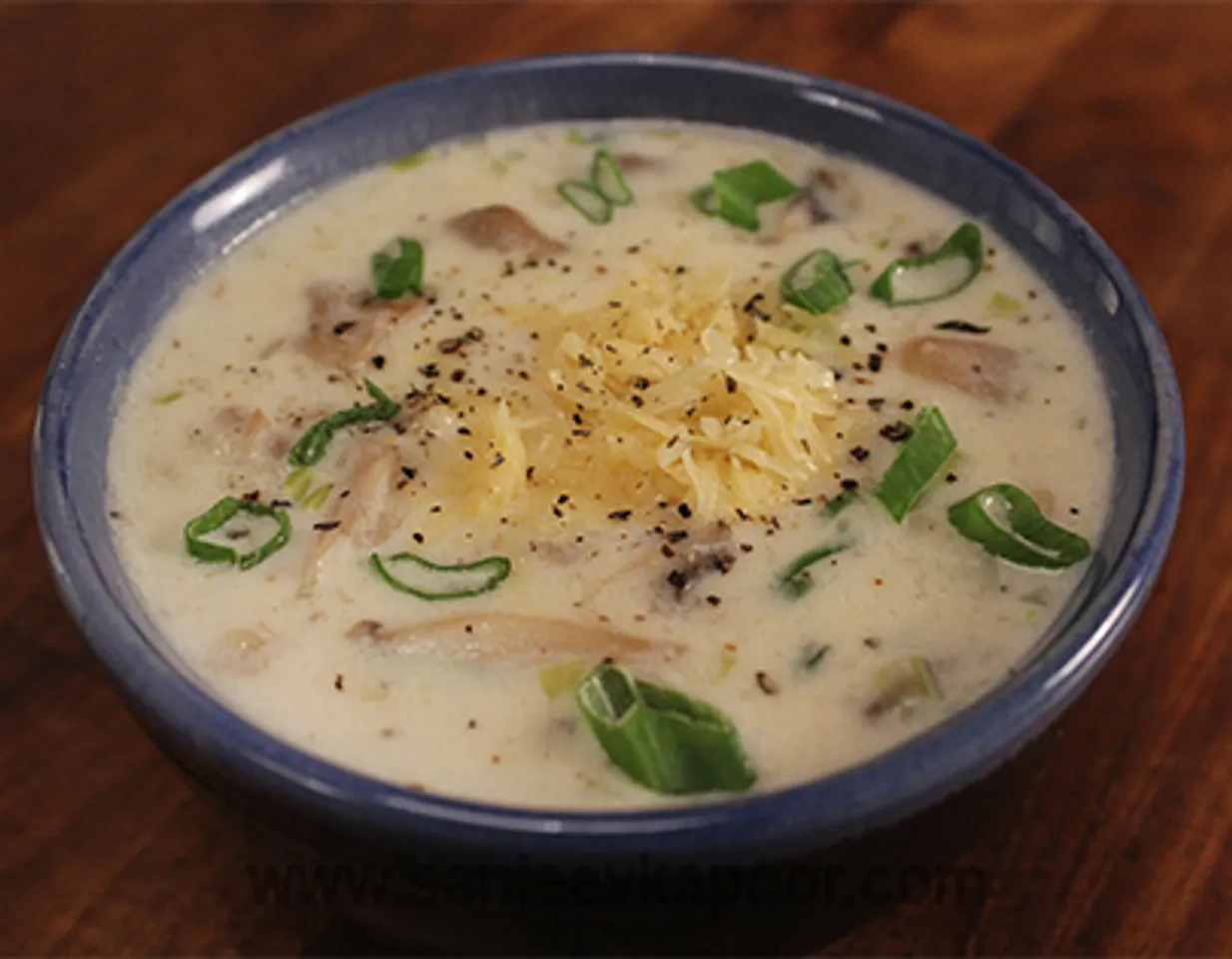 Chunky Mushroom Soup