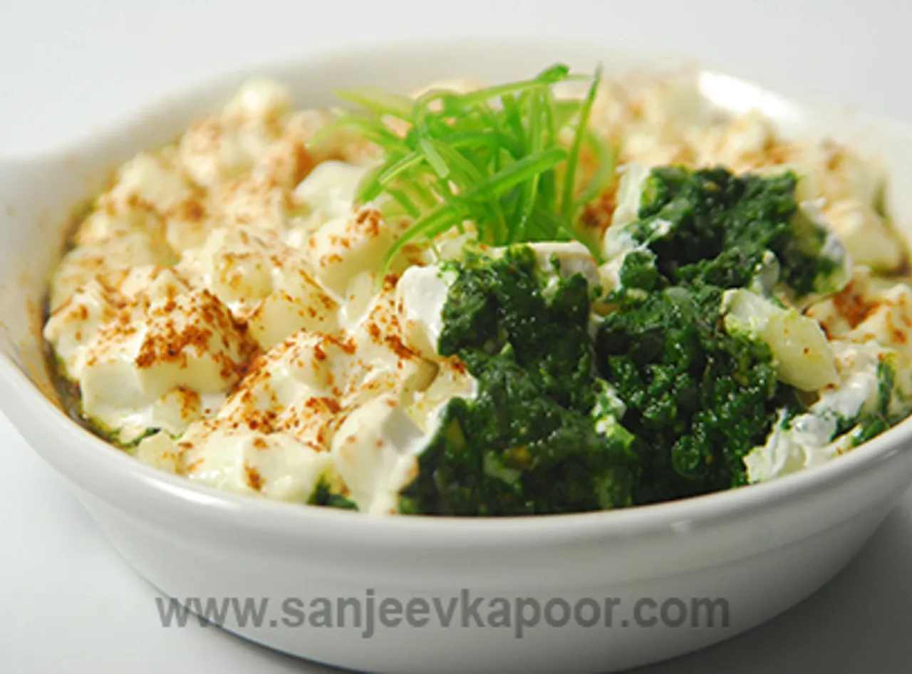 Baked Palak Paneer