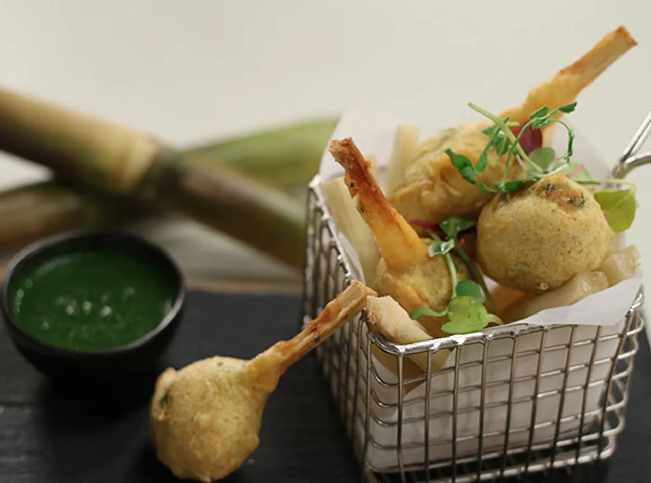 Batata Vada on Sugarcane Sticksv- SKK