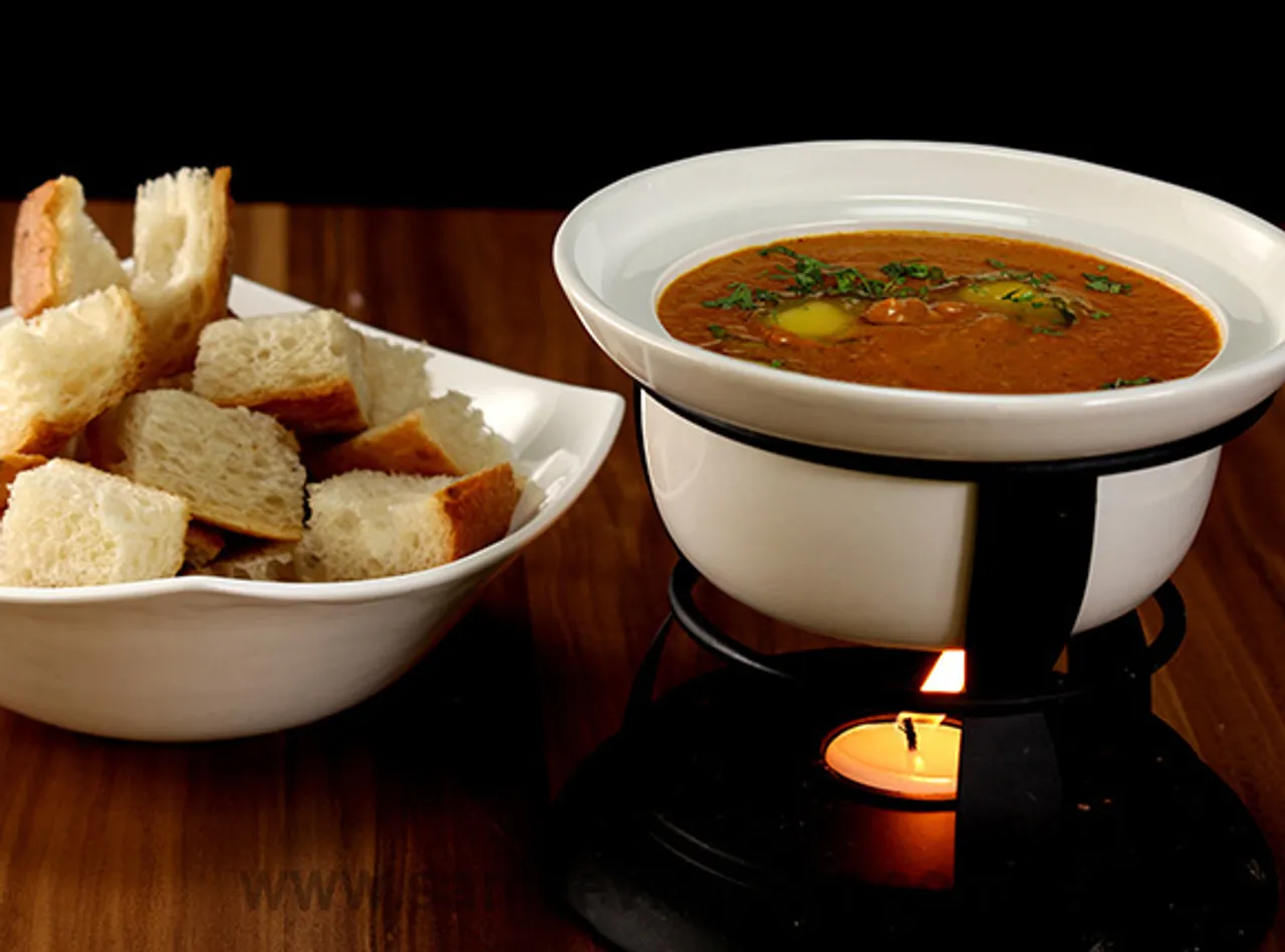 Pav Bhaji Fondue