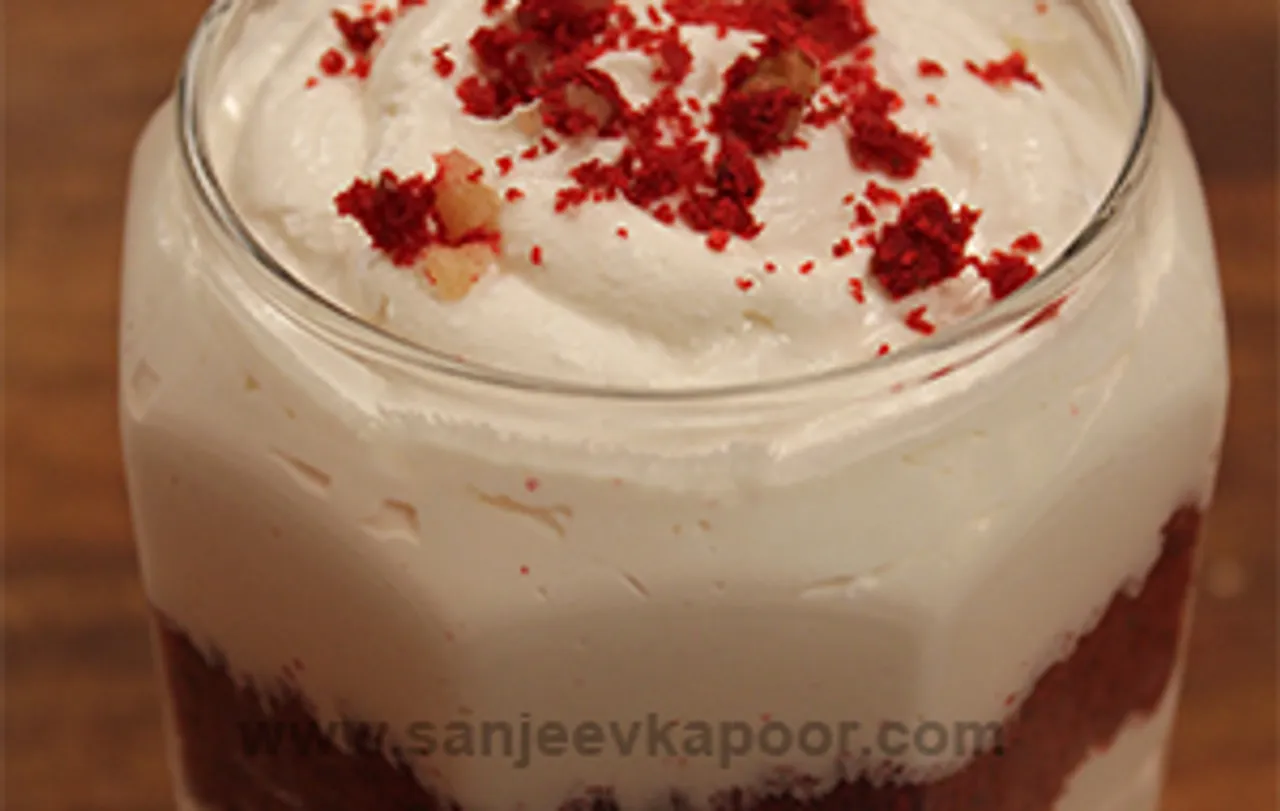 Red Velvet Brownie Jar