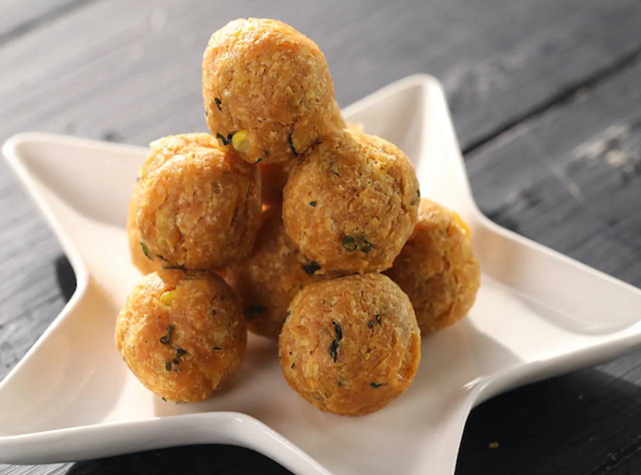 Corn And Cheese Balls  