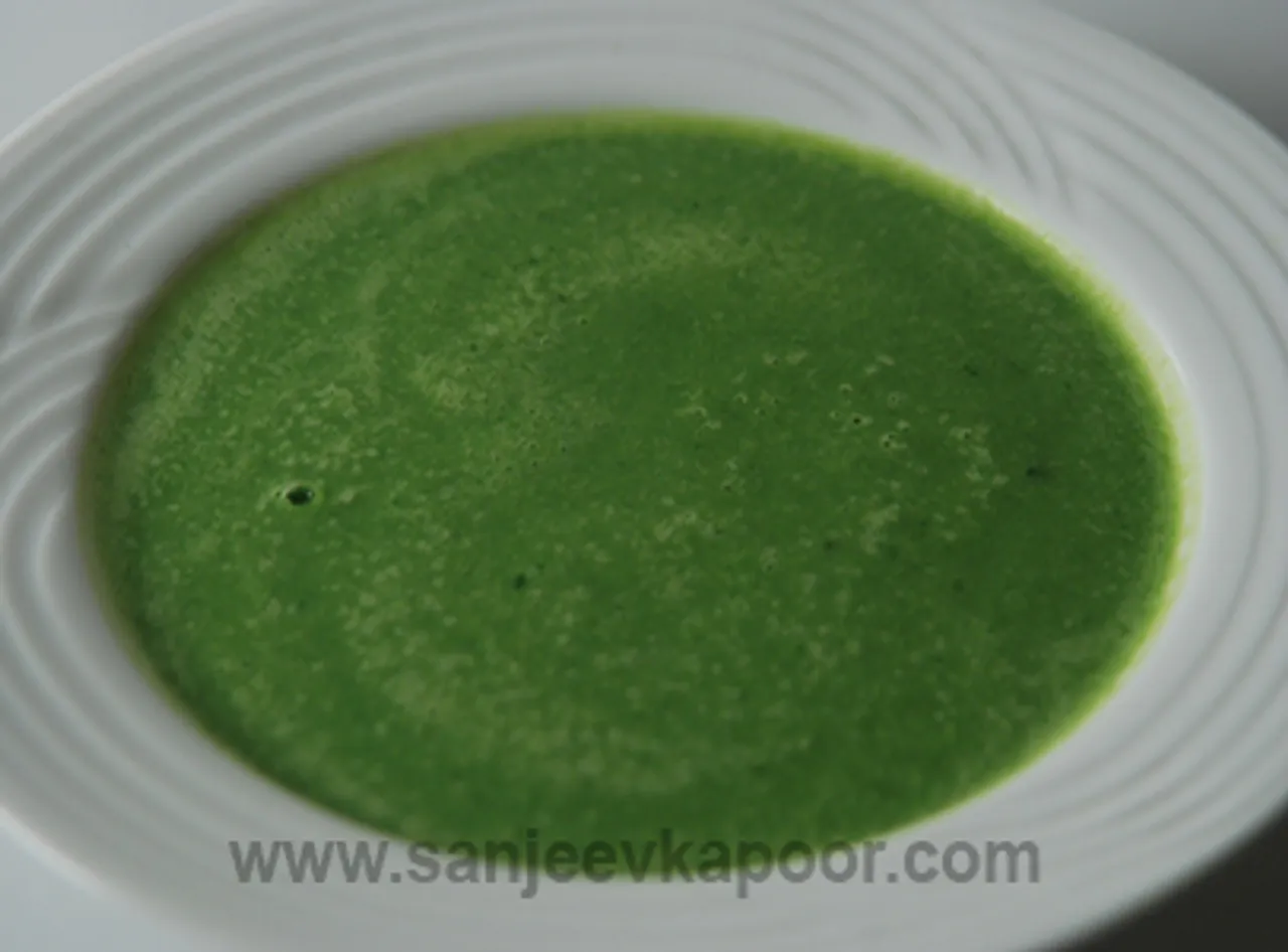 Spinach And Pea Soup
