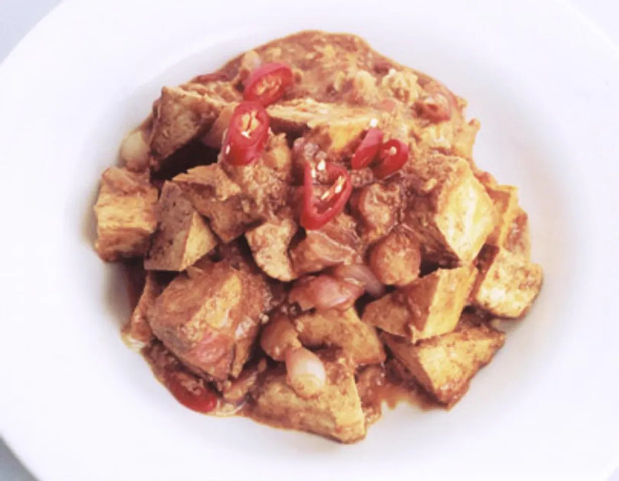 Sizzling Singapore Chilli Bean Curd 