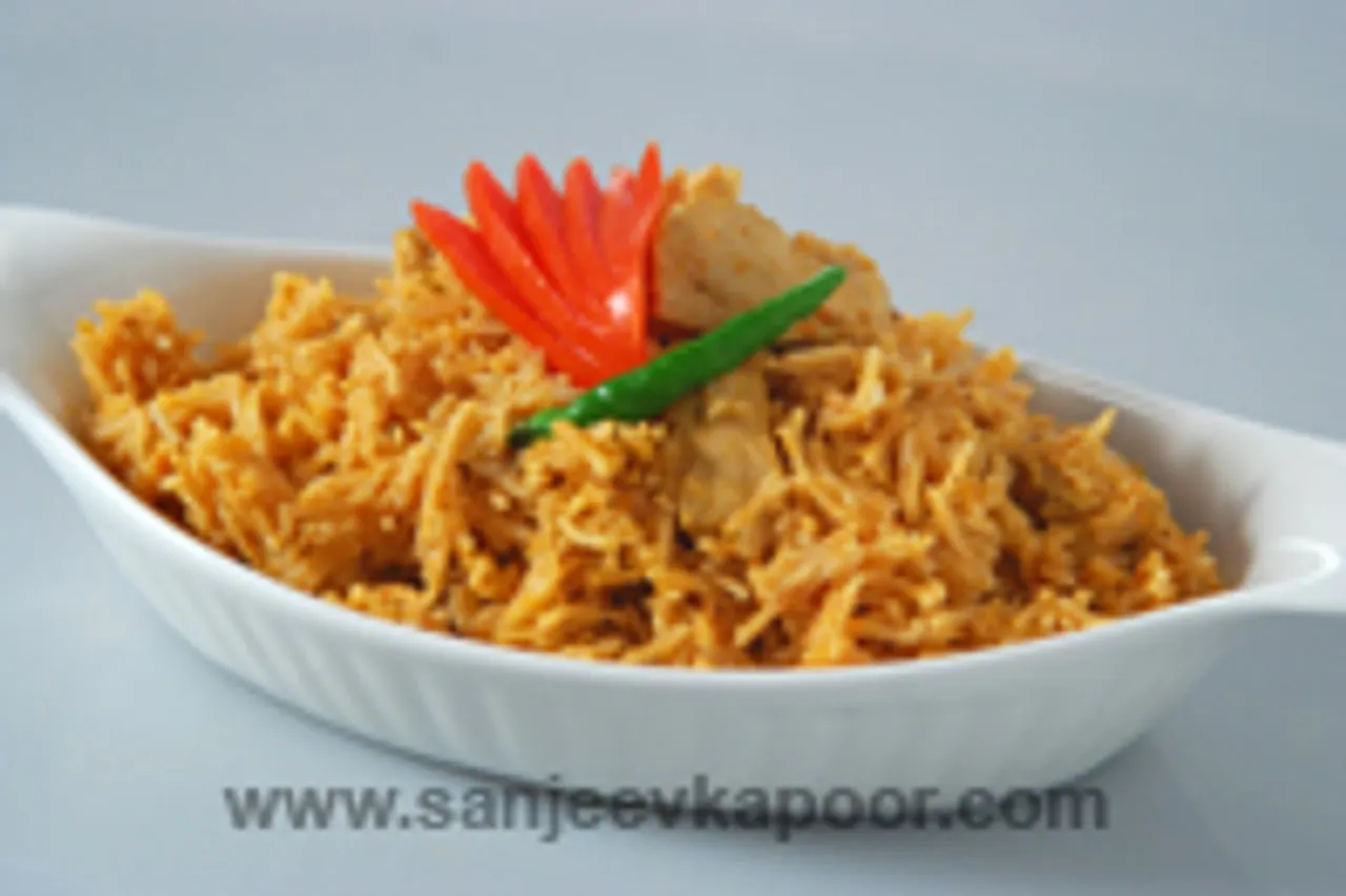 Chilli Chicken Tomato Pulao