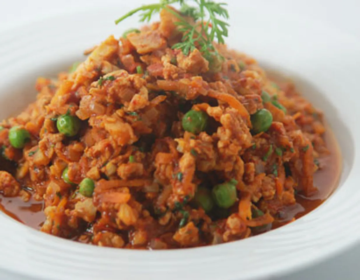 Chicken Keema Sabzi Pav Bhaji