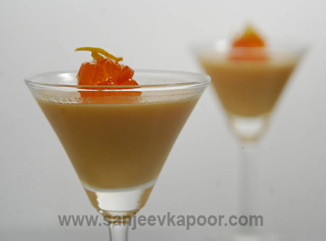 Orange Pannacotta