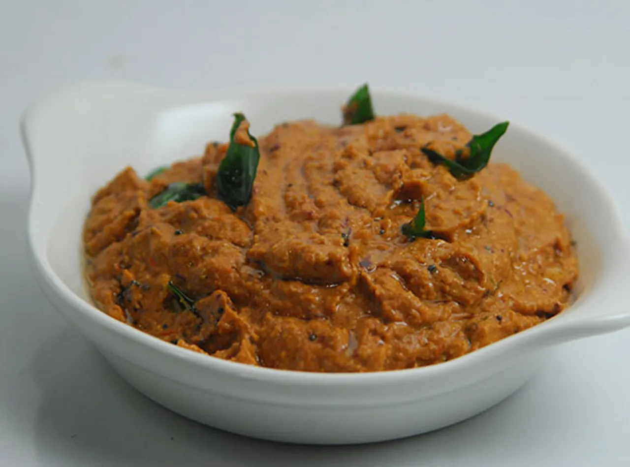 Brinjal Tomato Chutney - Cook Smart