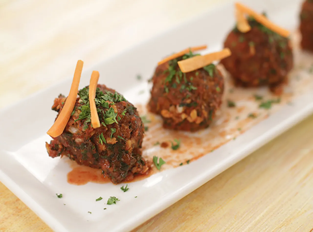 Vegetarian Meatballs-SK Khazana