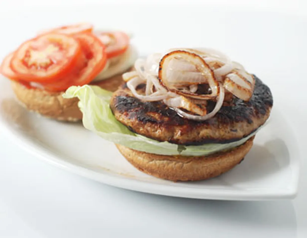 Prune Chicken Burger