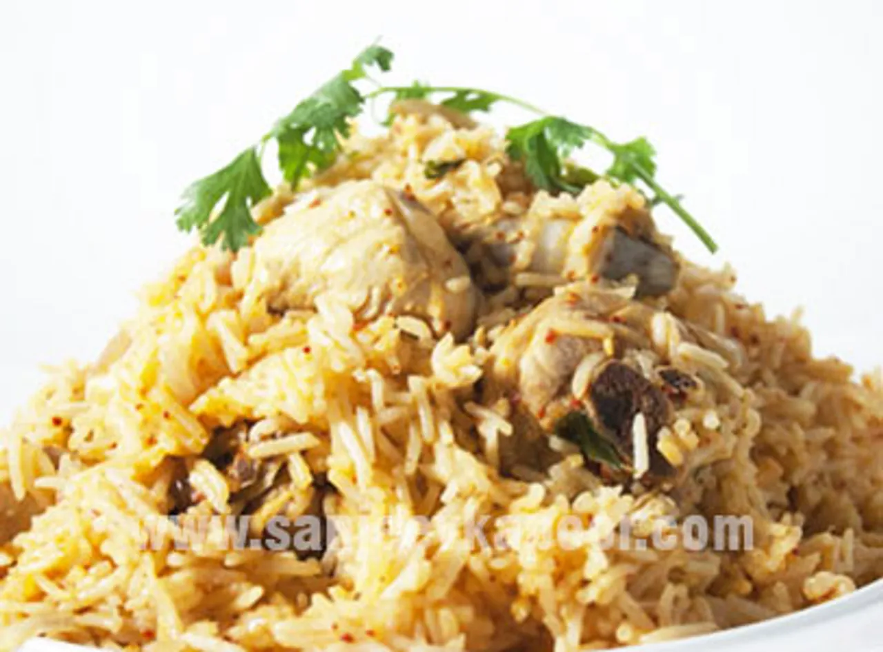 Andhra Style Chicken Pulao