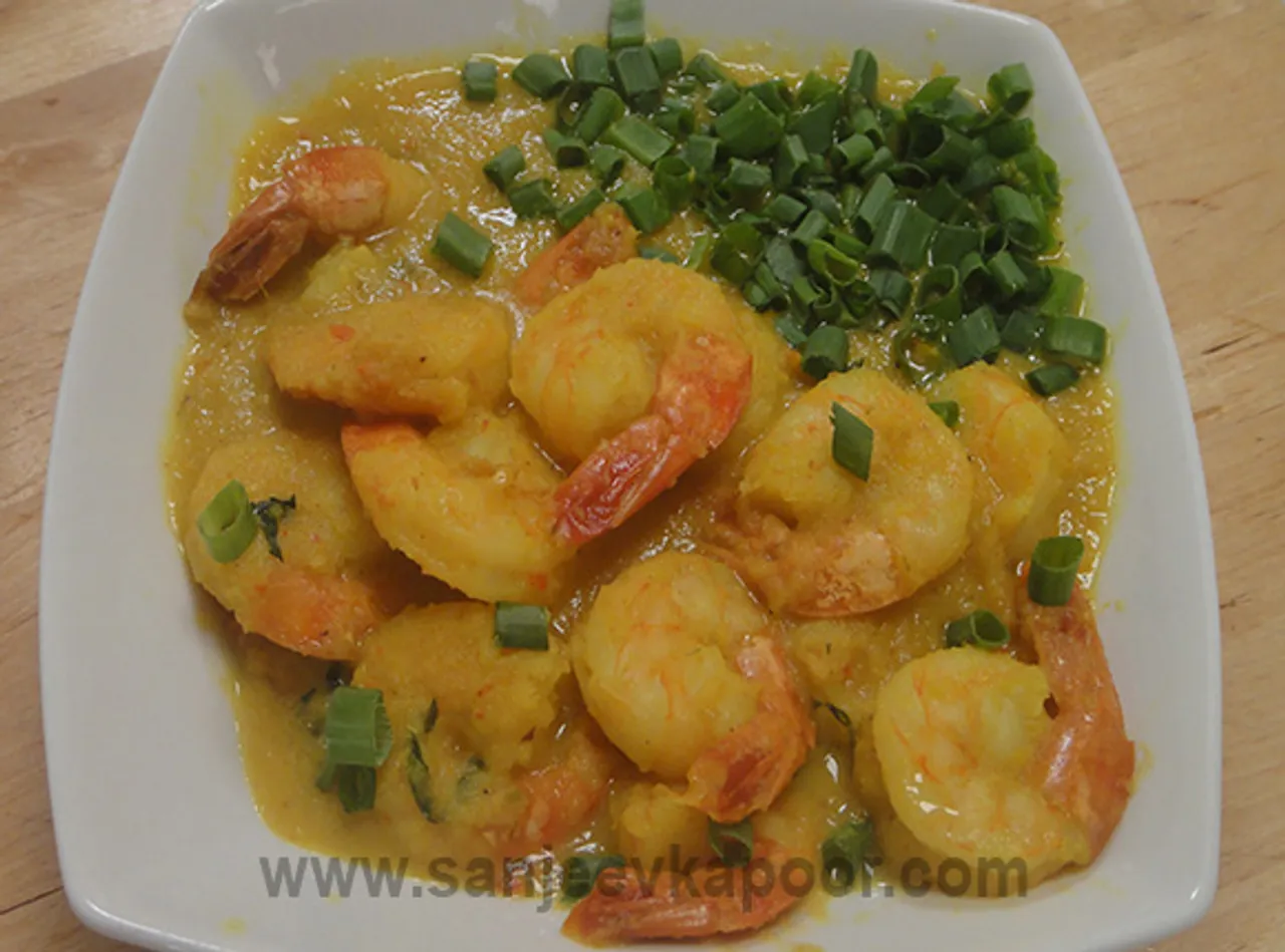 Prawns in Coconut Sauce Thai Style