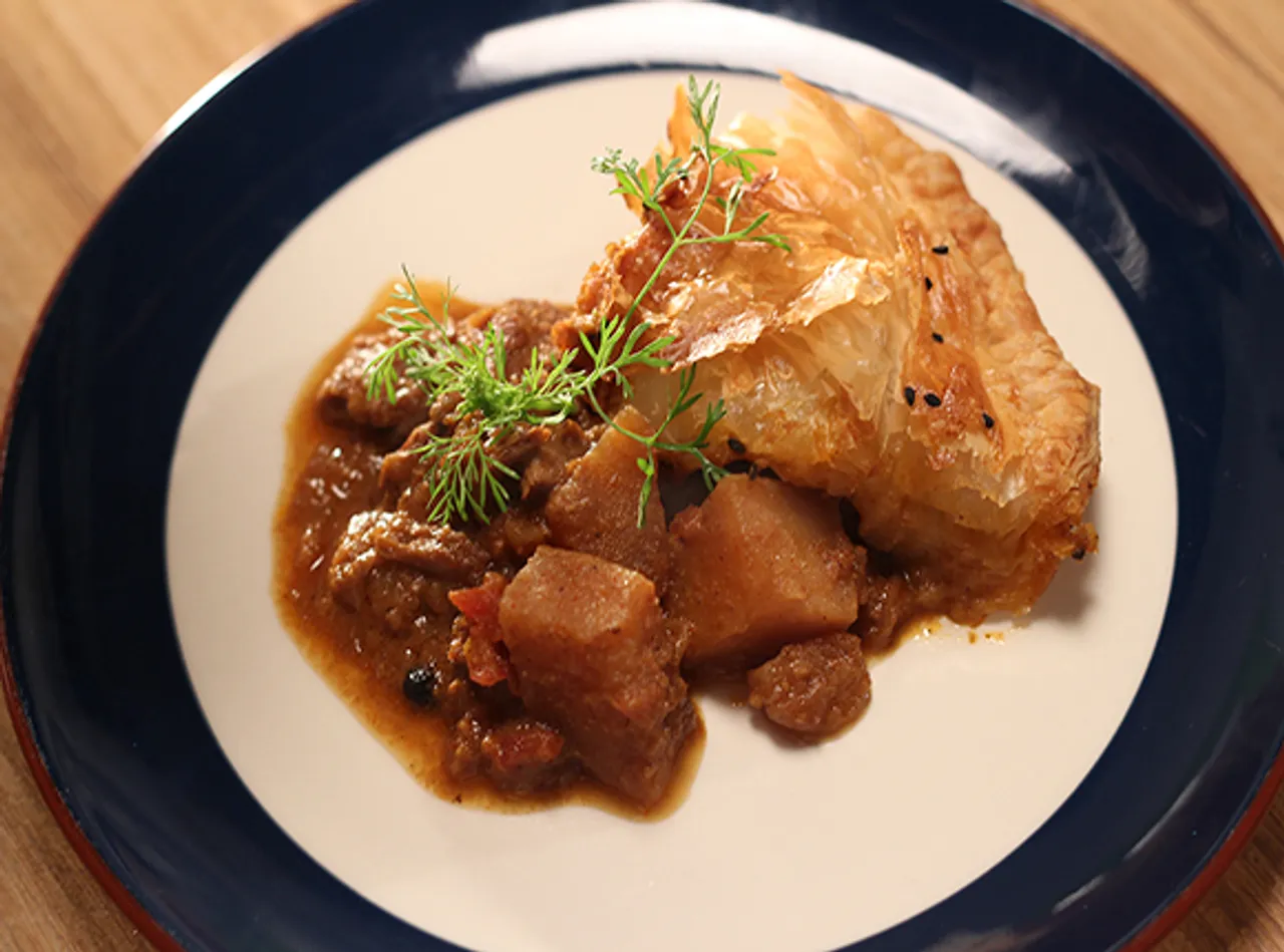 Mutton Korma Pot Pie - SK Khazana