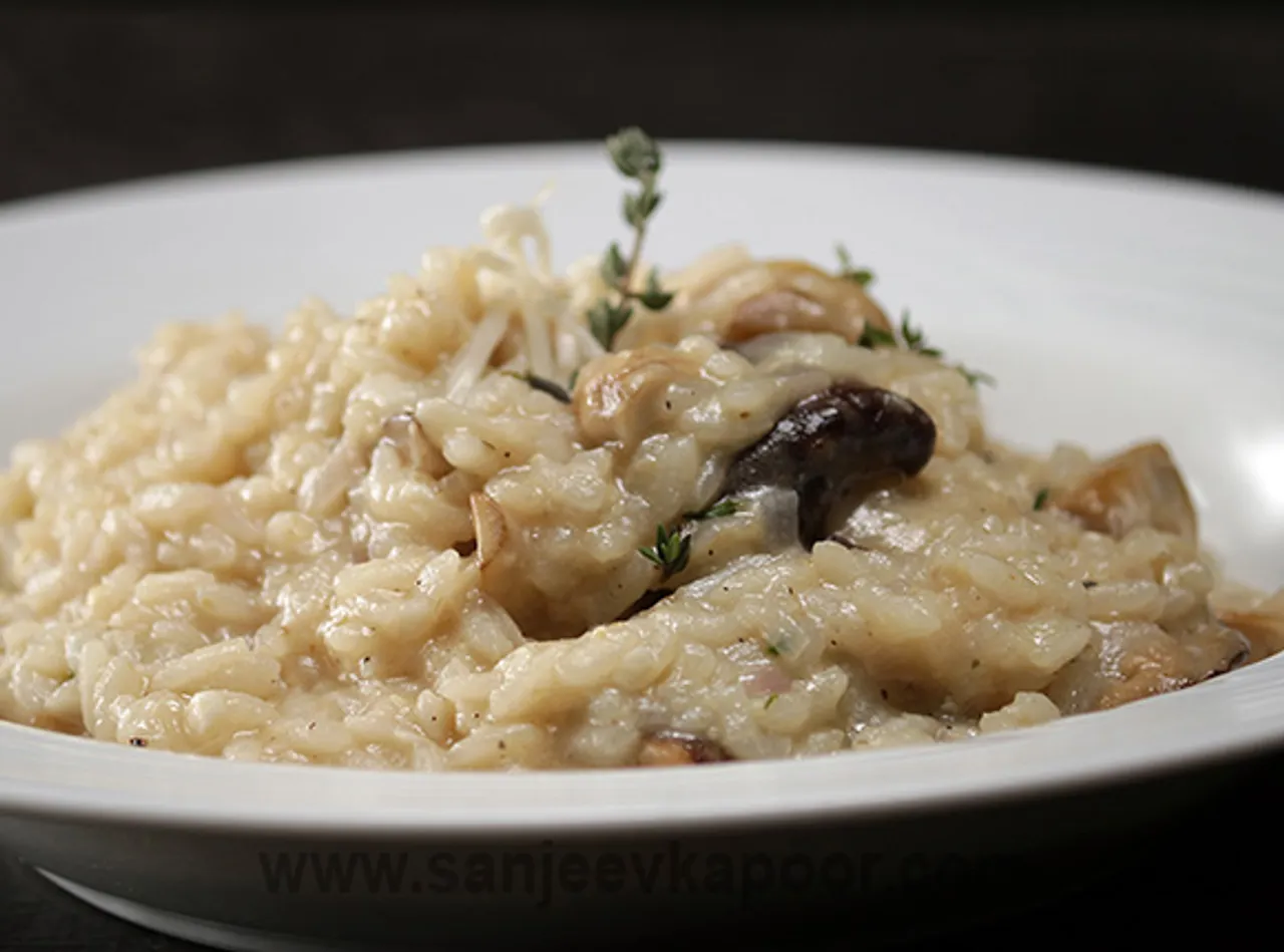 Three Mushroom Risotto