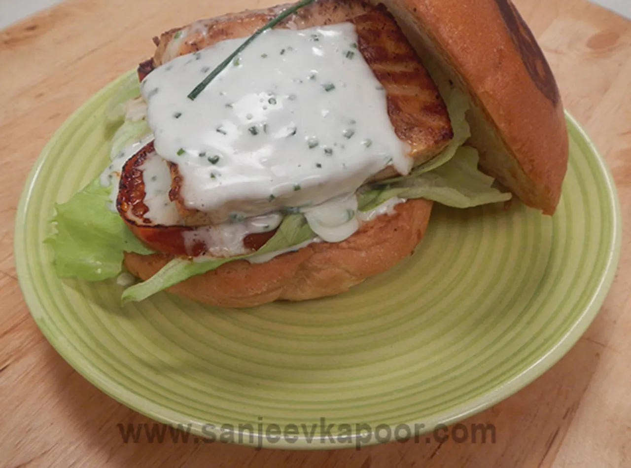 Salmon Burger