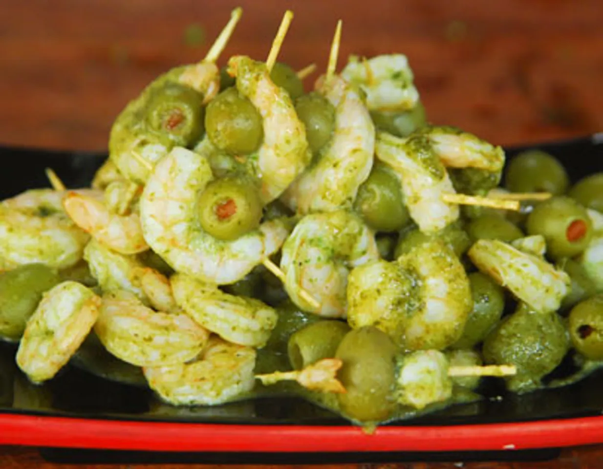 Coriander Lemon Prawns