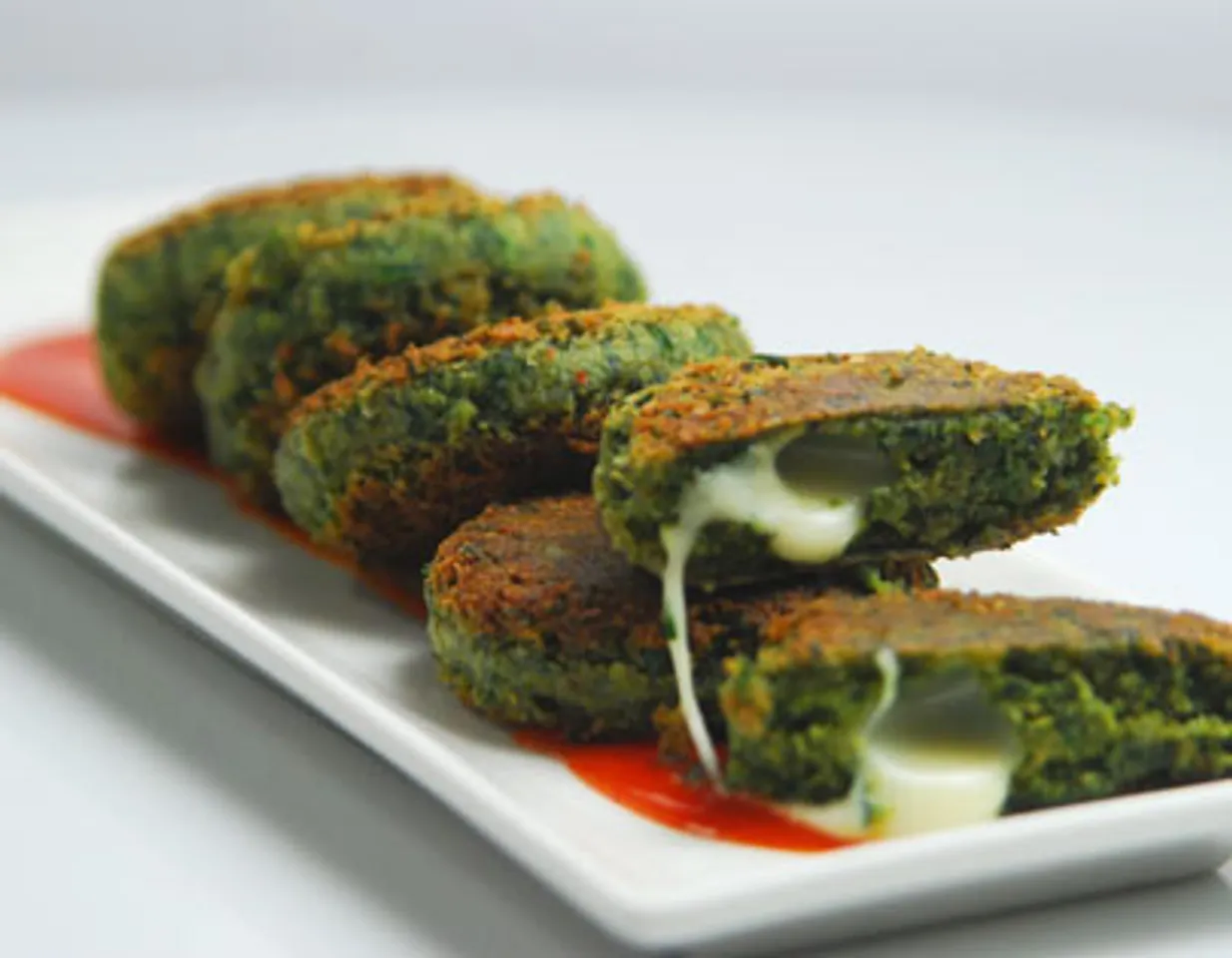 Palak Chole Tikki