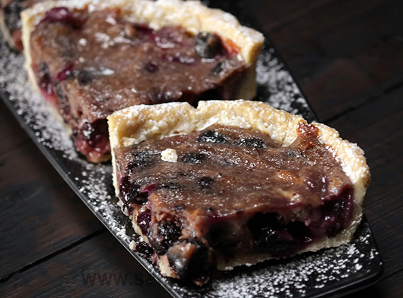 Blueberry Mascarpone Pies