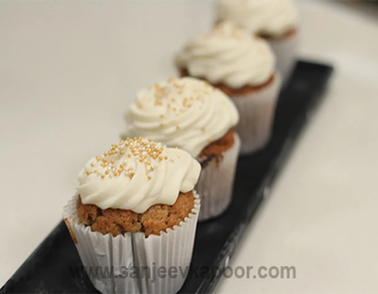Carrot Cupcake with Cream Cheese Frosting