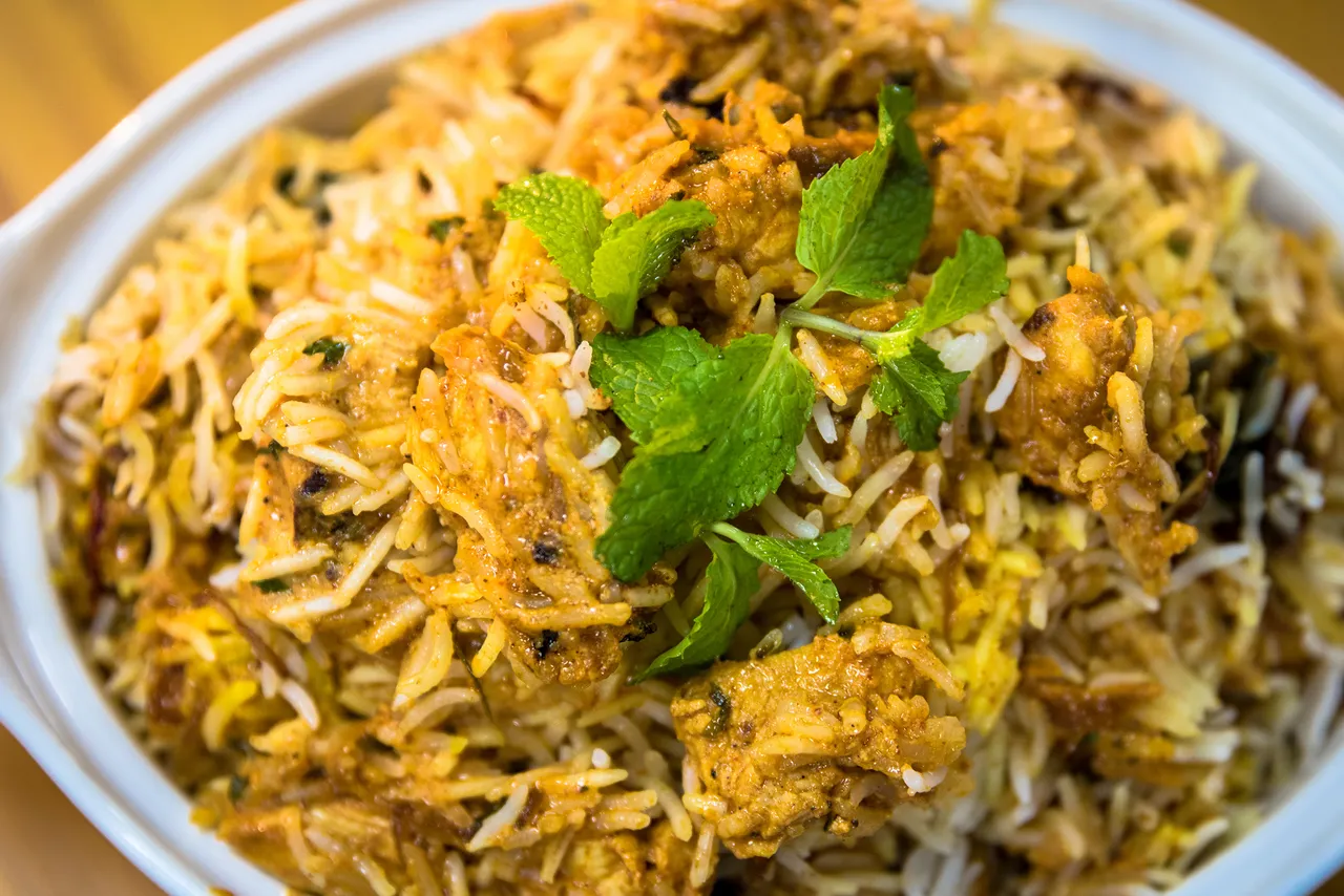 Butter Chicken Biryani