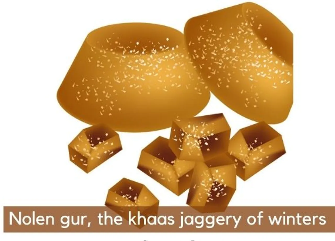 Nolen gur the  khaas jaggery of winters