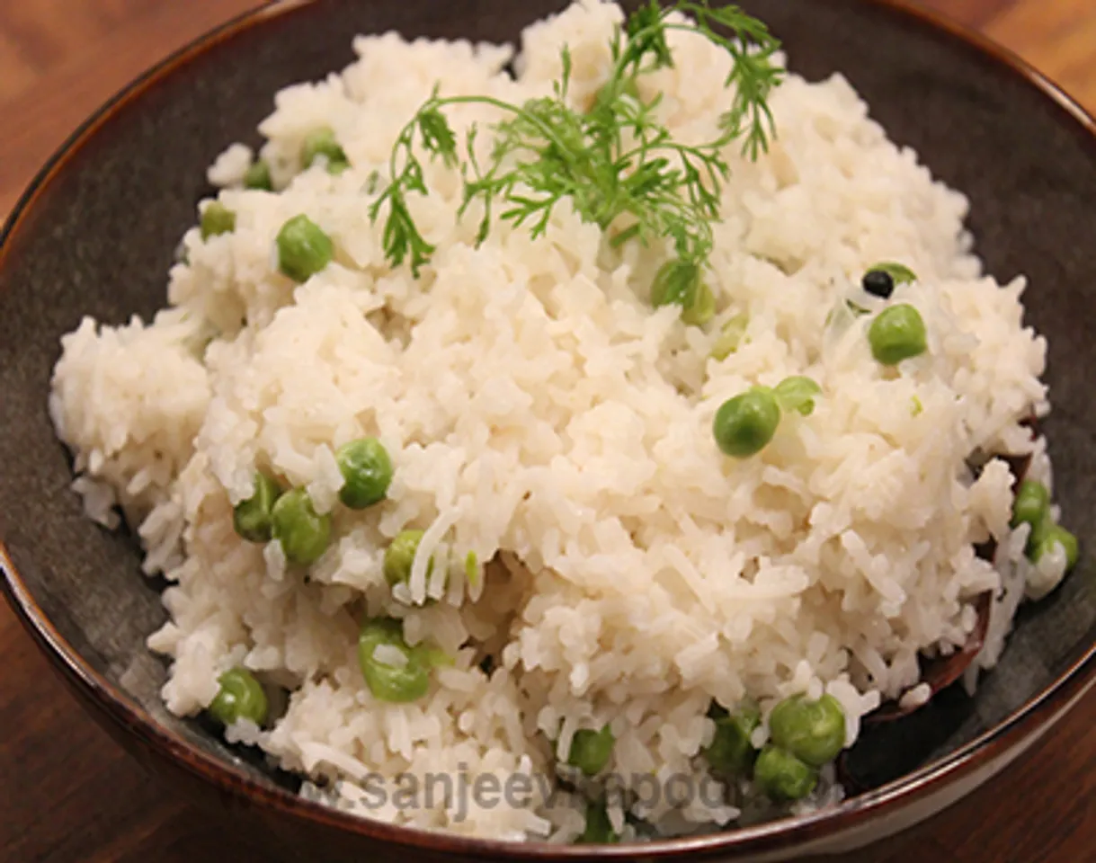 Goan Peas Coconut Pulao