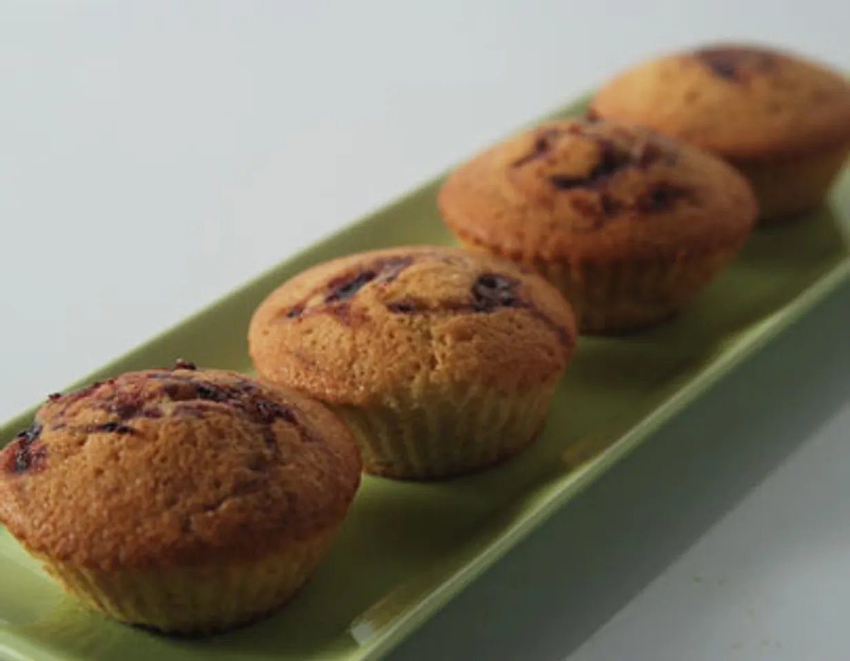 Blueberry Buttermilk Cup Cakes