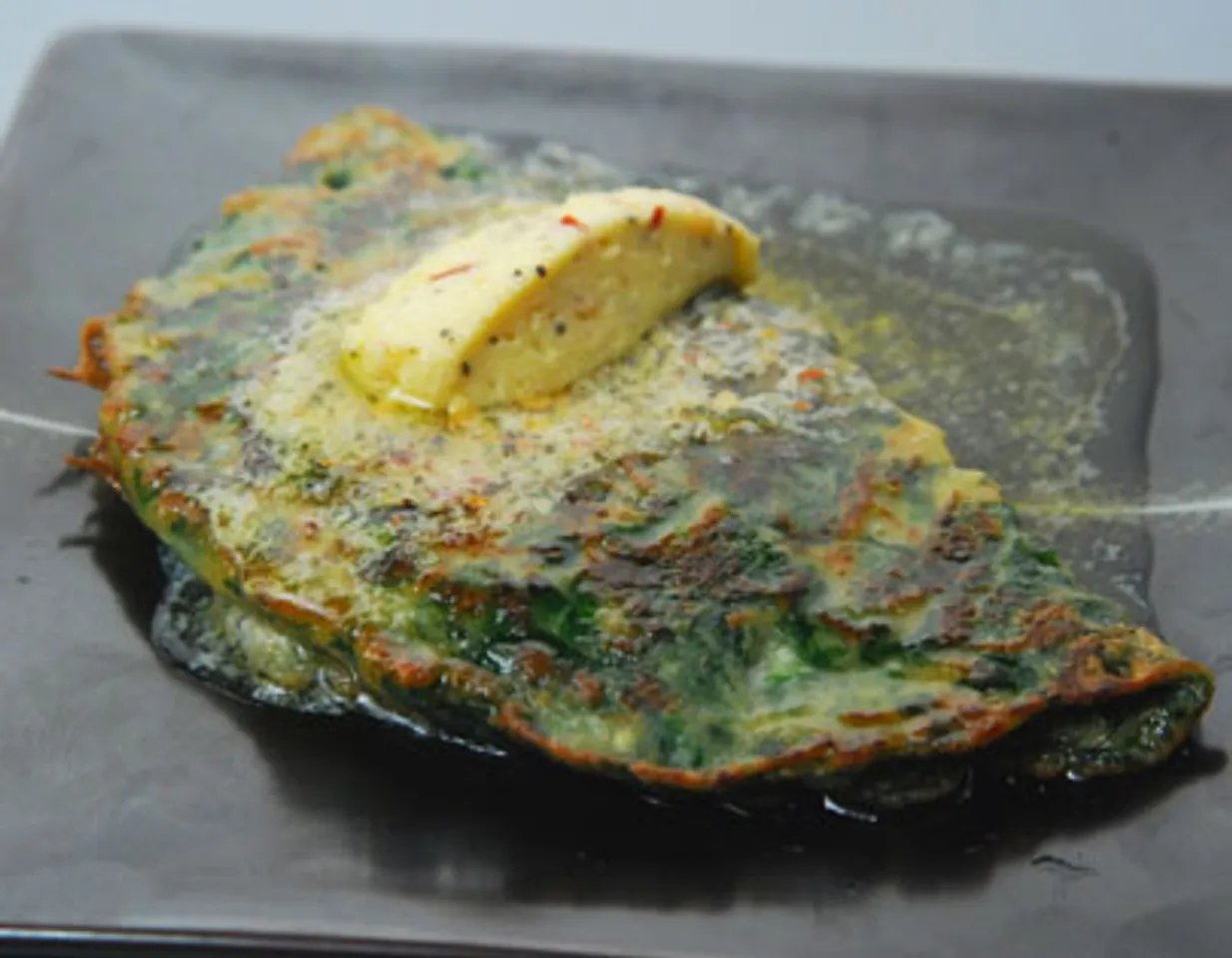 Atta Pancake with Lemon Butter