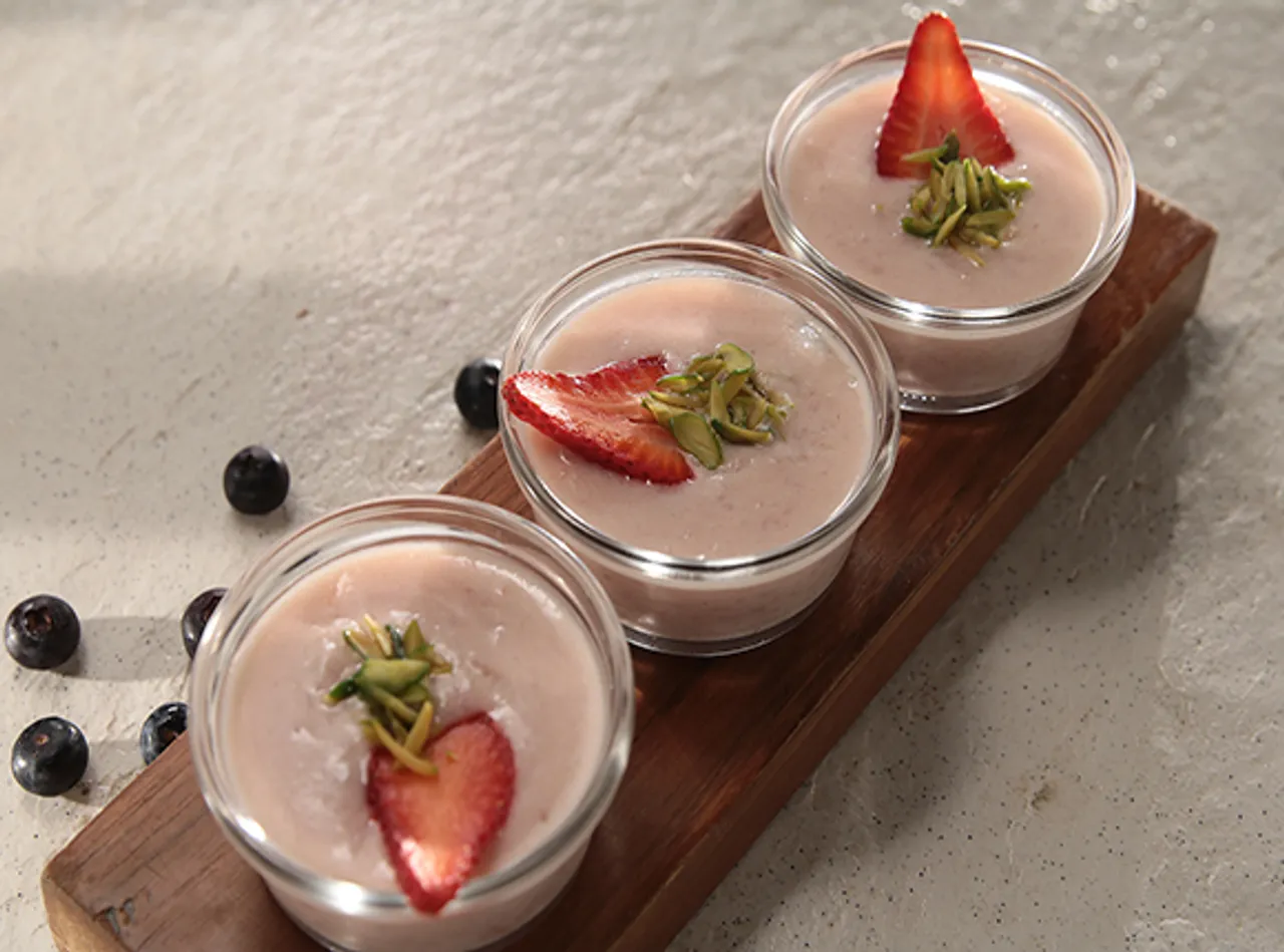 Strawberry Kheer - SK Khazana