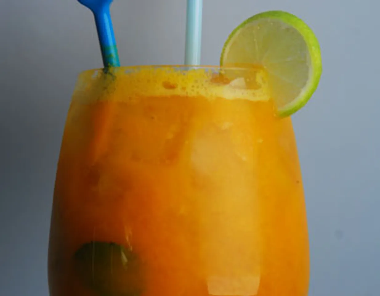 Passionfruit And Mango Mocktail