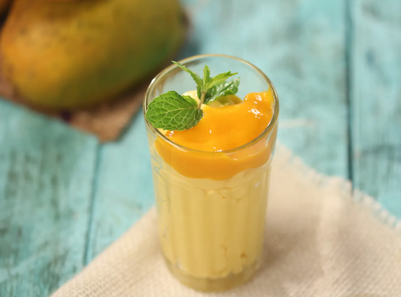 Eggless Mango Mousse 