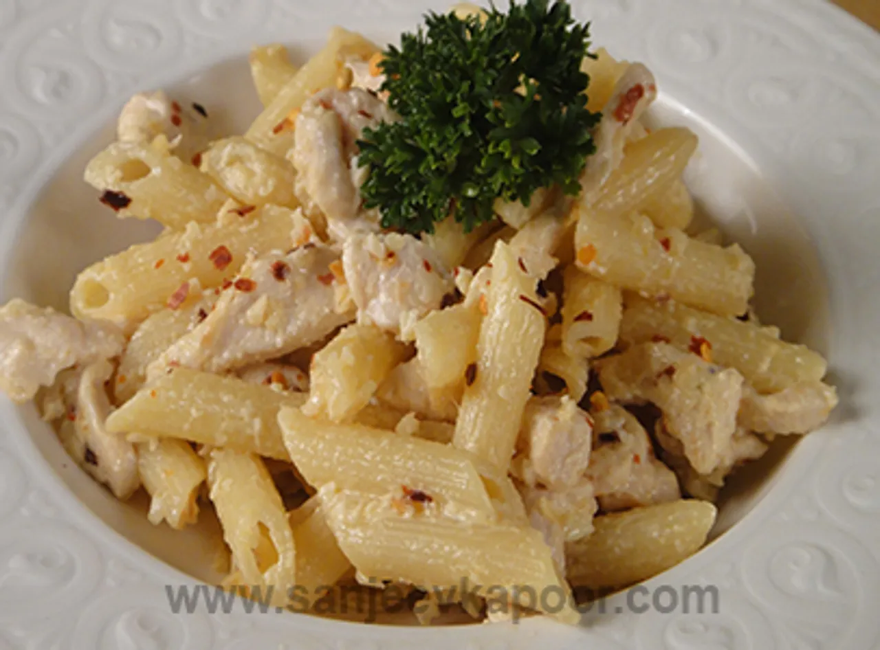 Lemony Chicken Pasta