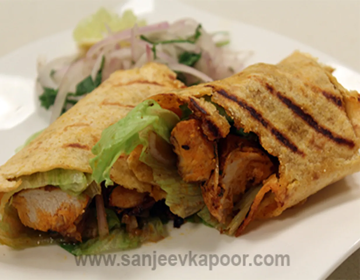 Chicken Tikka Tortilla Wrap