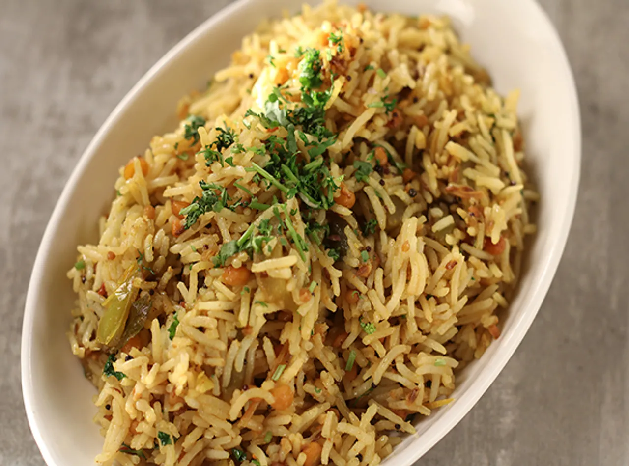 Green Tomato Tamarind Rice - SK Khazana