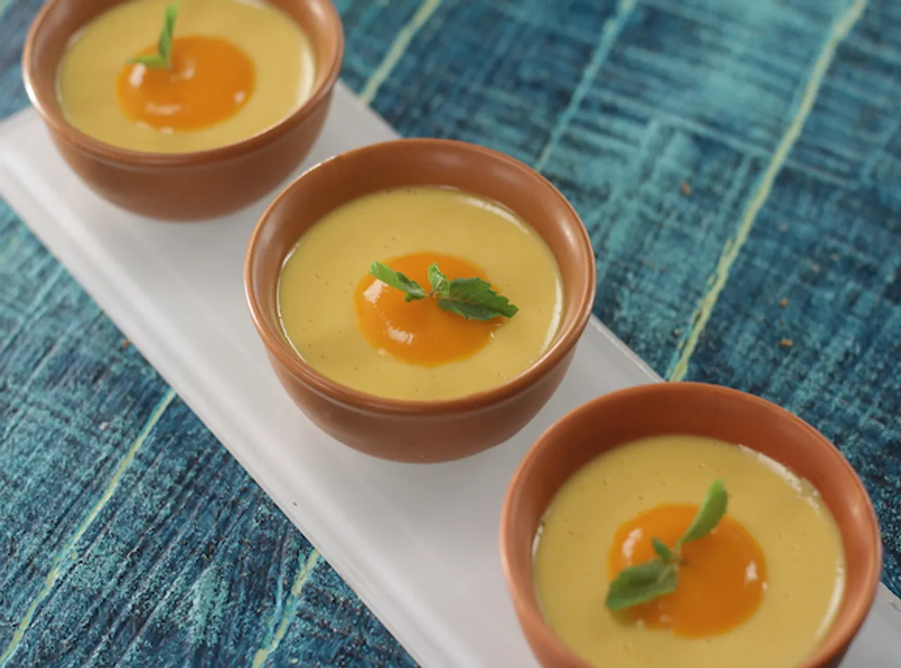 Mango Baked Yogurt 