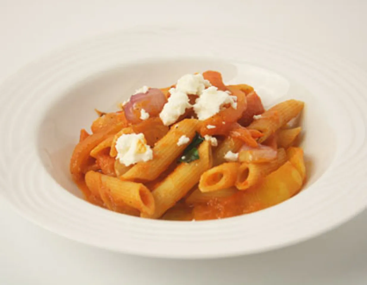 Penne With Pepper Couli