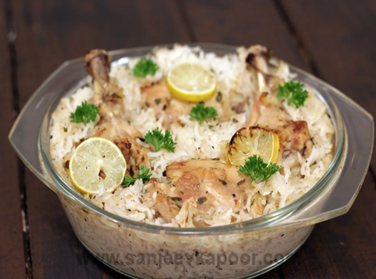 One Pot Chicken and Lemon Rice