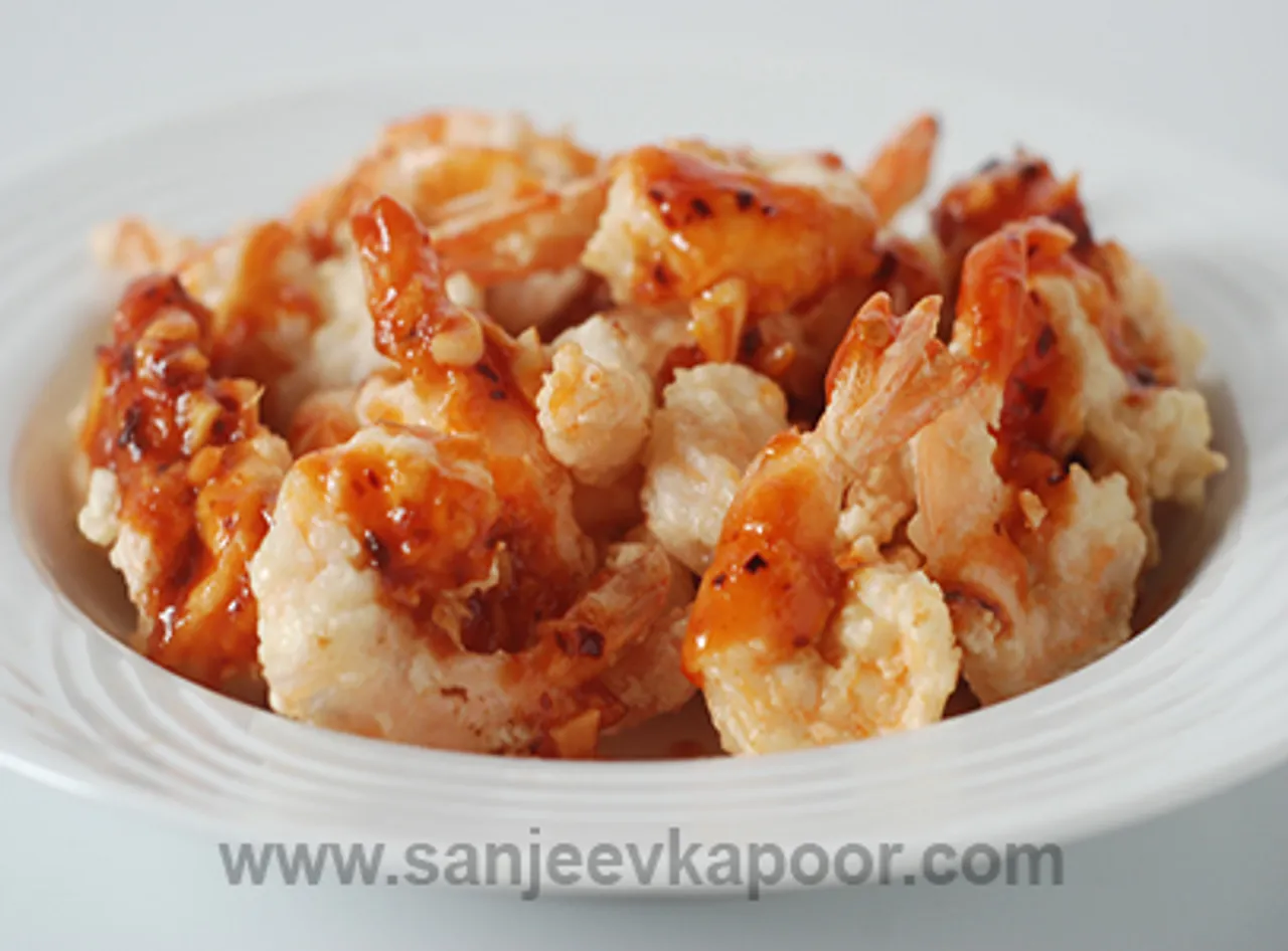 Chinese Popcorn Prawns