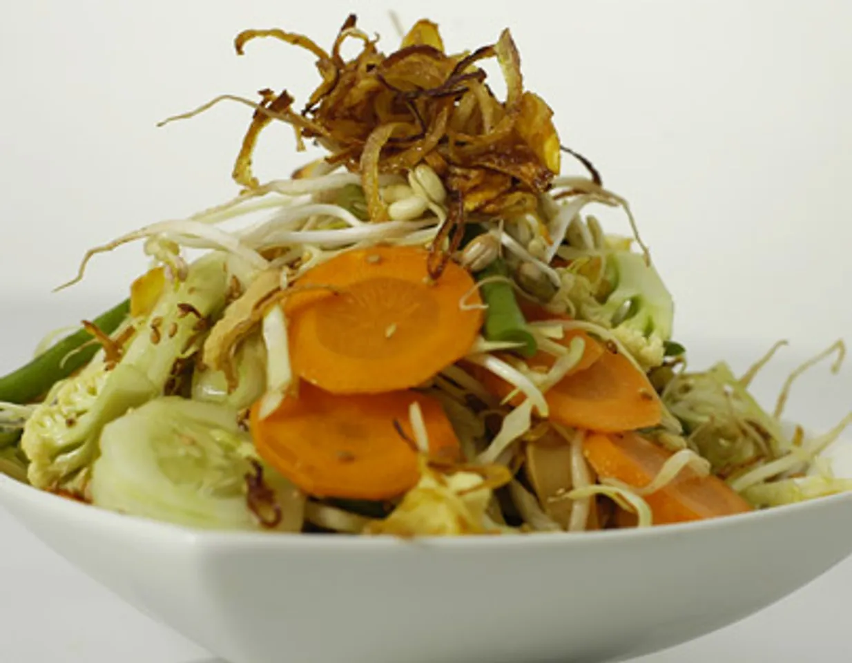 Mixed Vegetable Salad With Sesame Seed
