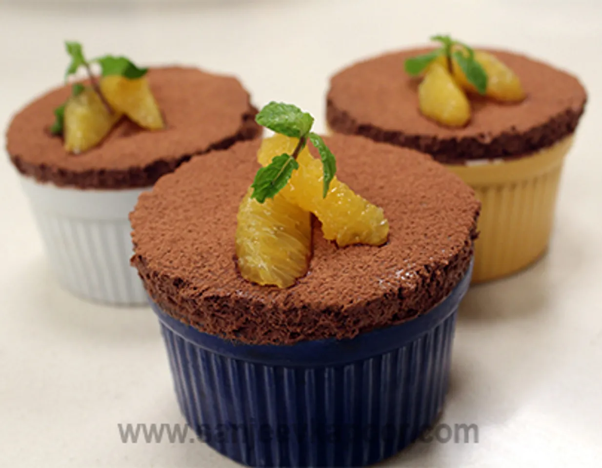 Chocolate and Orange Soufflé